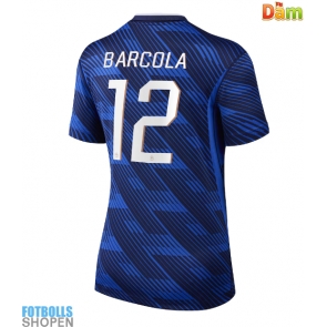 Billiga Frankrike Bradley Barcola #12 Hemmatröja Dam VM 2026 Kortärmad